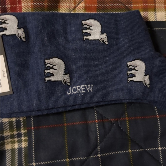 2 for $15 - J. Crew Blue Socks with polar bear Design - Picture 4 of 4